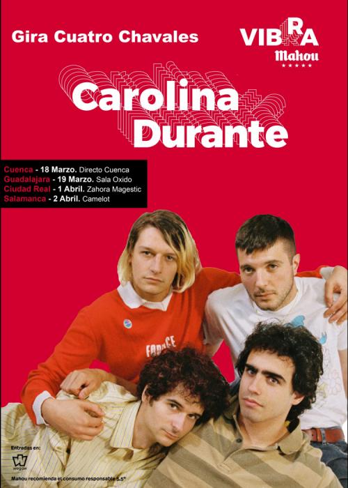 Cartel de Concierto de Carolina Durante en Salamanca