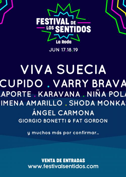 Cartel de Festival de los Sentidos 2022
