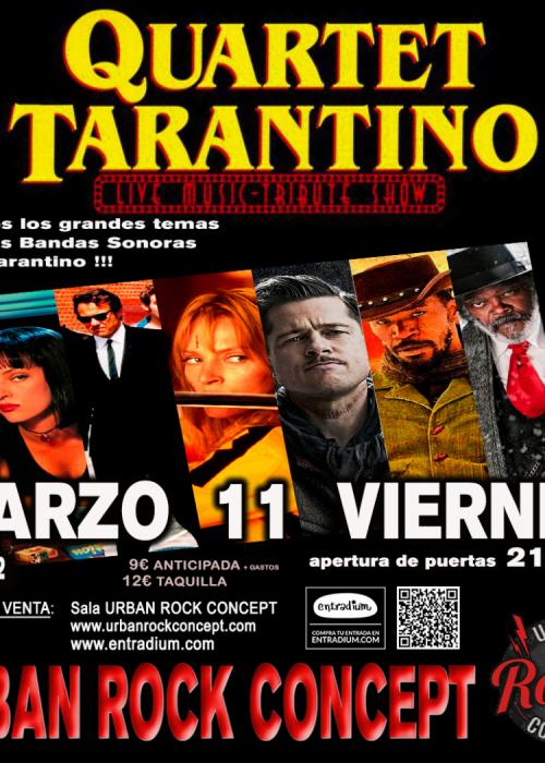 Cartel de Concierto de QUARTET TARRANTINO en Vitoria-Gasteiz