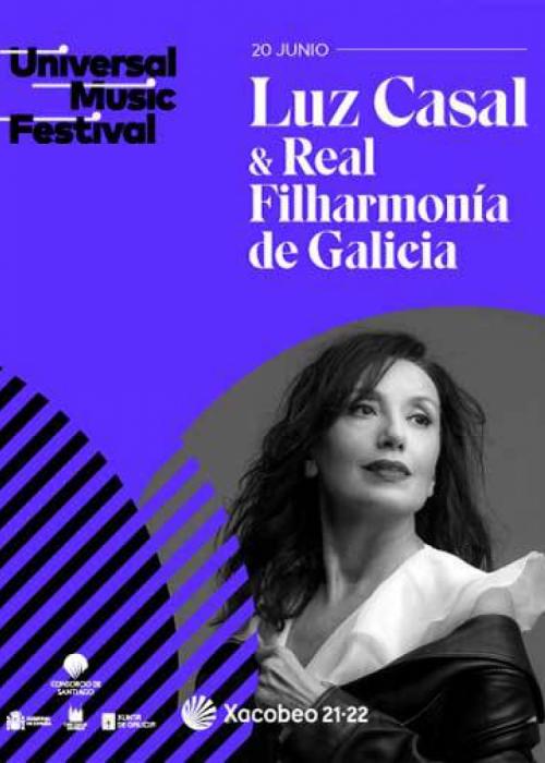 Cartel de Concierto de Luz Casal en Madrid