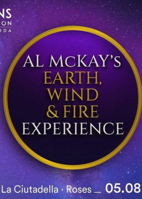 Cartel de Concierto de Al McKay en Roses