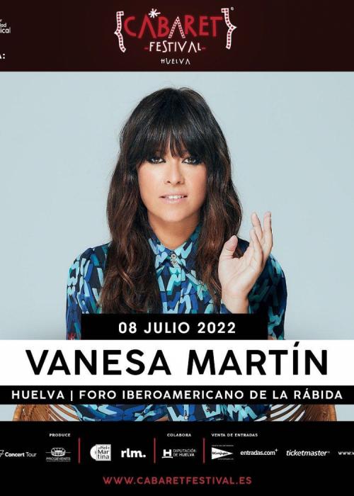 Cartel de Concierto de Vanesa Martín en Palos de la Frontera