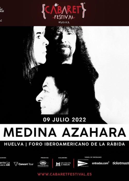 Cartel de Concierto de Medina Azahara en Palos de la Frontera