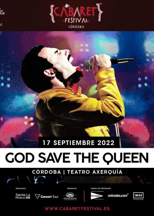 Cartel de Concierto de God Save The Queen en Córdoba