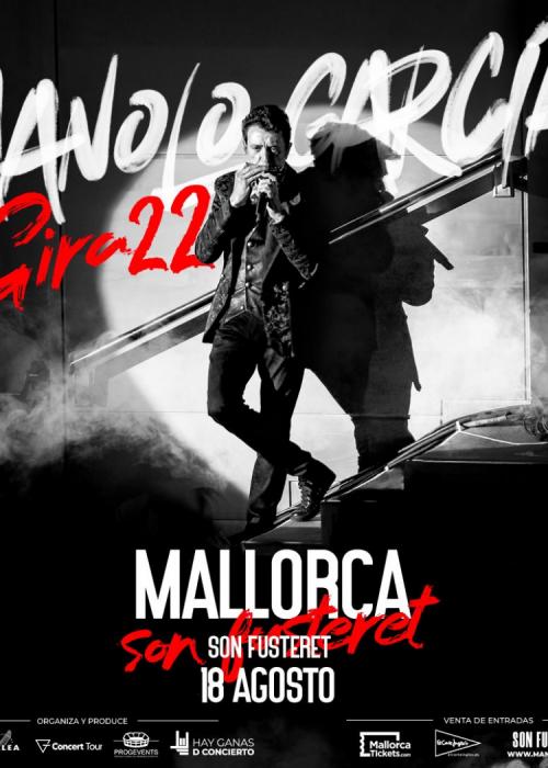 Cartel de Concierto de Manolo García en Palma de Mallorca