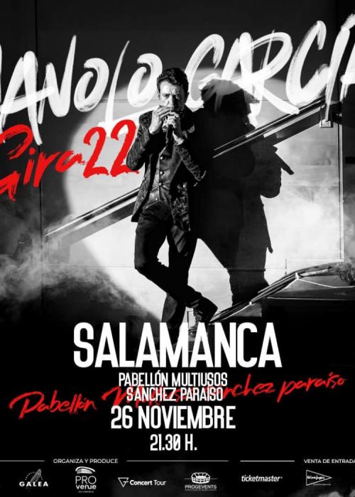 Cartel de Concierto de Manolo García en Salamanca