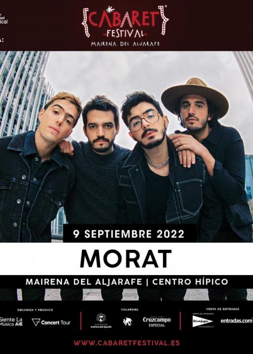 Cartel de Concierto de Morat en Mairena del Aljarafe