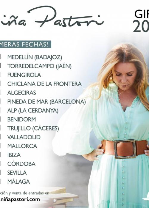 Cartel de Concierto de Niña Pastori en Pineda de Mar