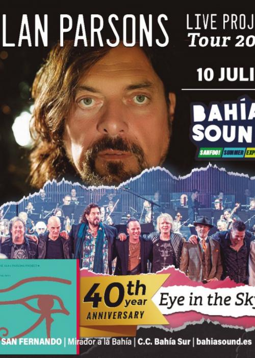 Cartel de Concierto de Alan Parsons en San Fernando