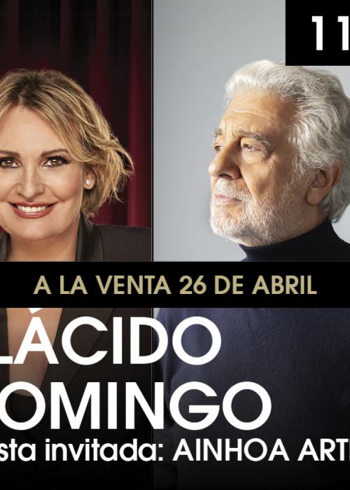Cartel de Concierto de Placido Domingo + Ainhoa Arteta en Marbella