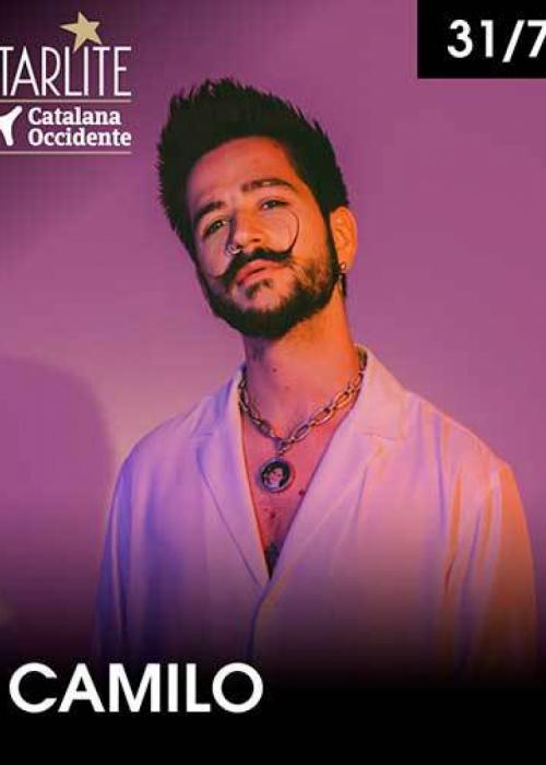 Cartel de Concierto de Camilo en Marbella