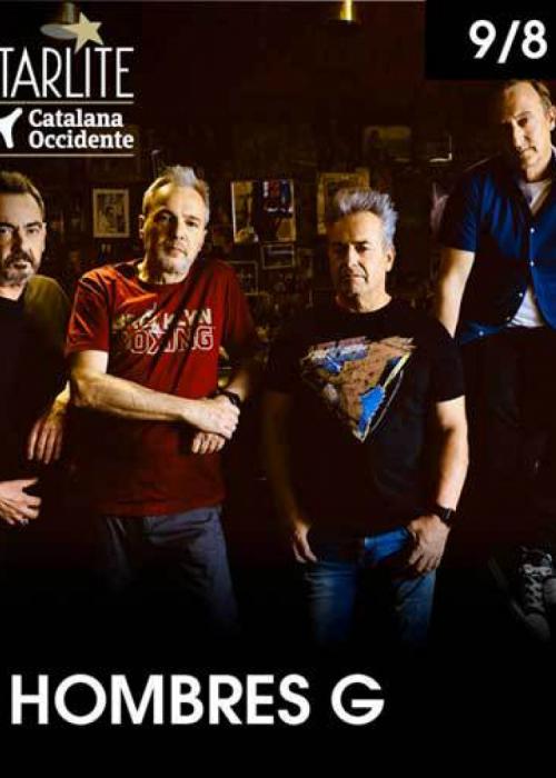 Cartel de Concierto de Hombres G en Marbella