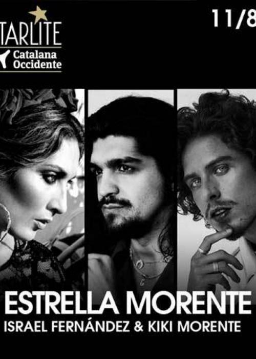 Cartel de Concierto de Estrella Morente + Kiki Morente + Israel Fernández en Marbella