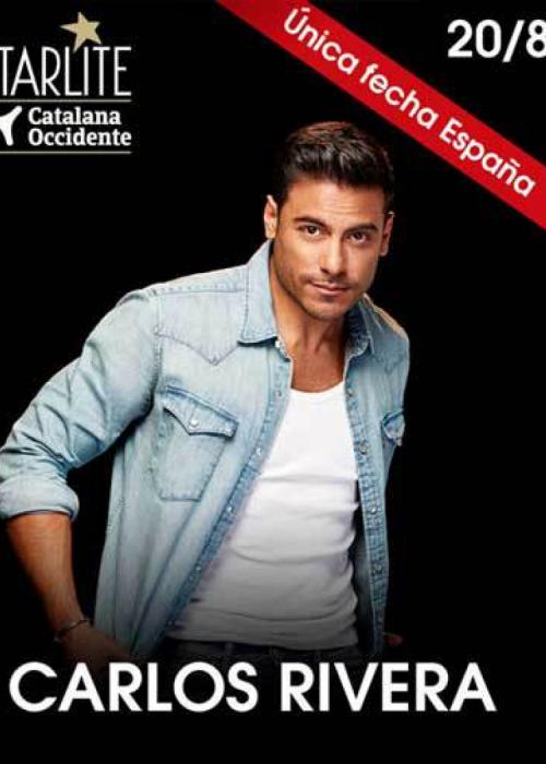 Cartel de Concierto de Carlos Rivera en Marbella