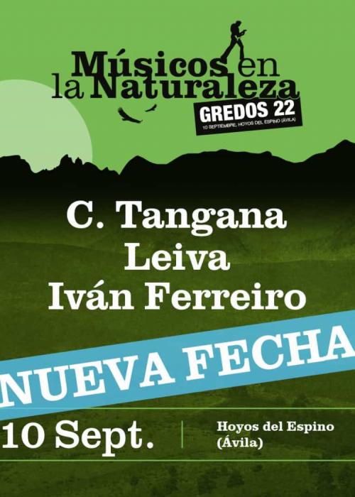 Cartel de Músicos en la Naturaleza 2022