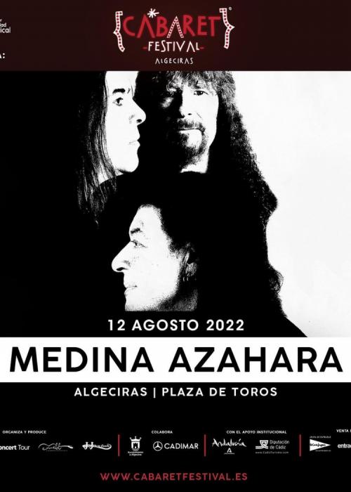 Cartel de Concierto de Medina Azahara en Algeciras