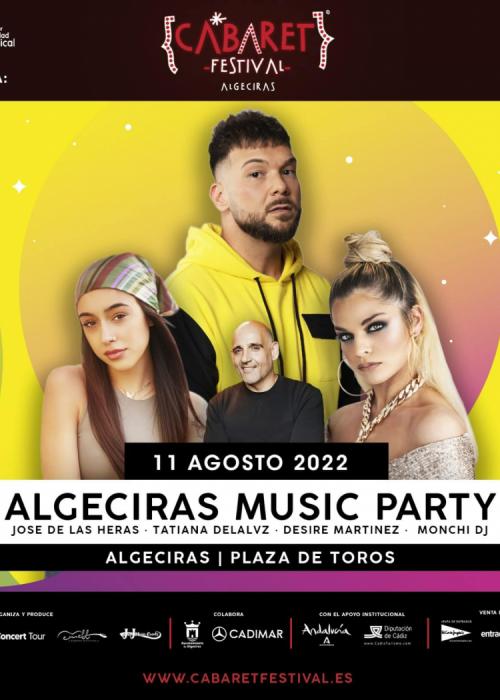 Cartel de Festival Algeciras Music Party