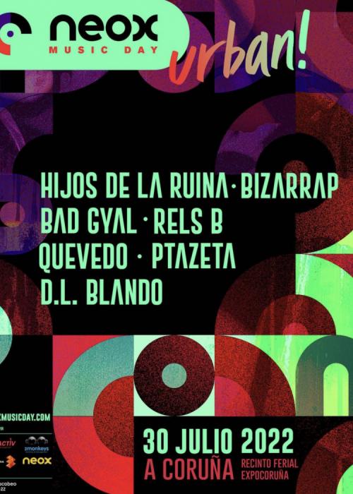 Cartel de Neox Music Day A Coruña