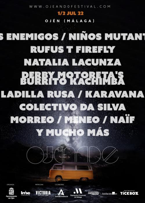 Cartel de Festival Ojeando 2022