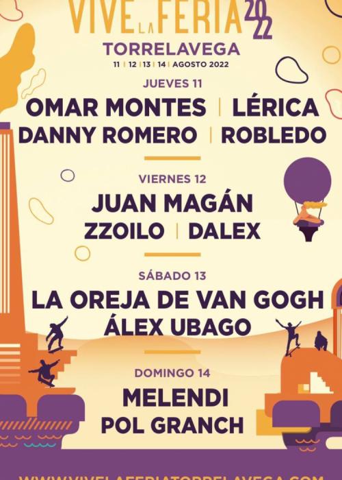 Cartel de Concierto de Melendi + Pol Granch en Torrelavega