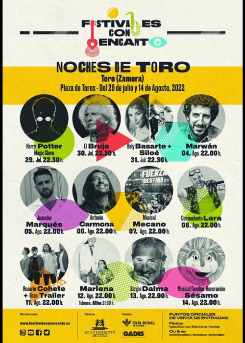 Cartel de Concierto de Marlena en Toro