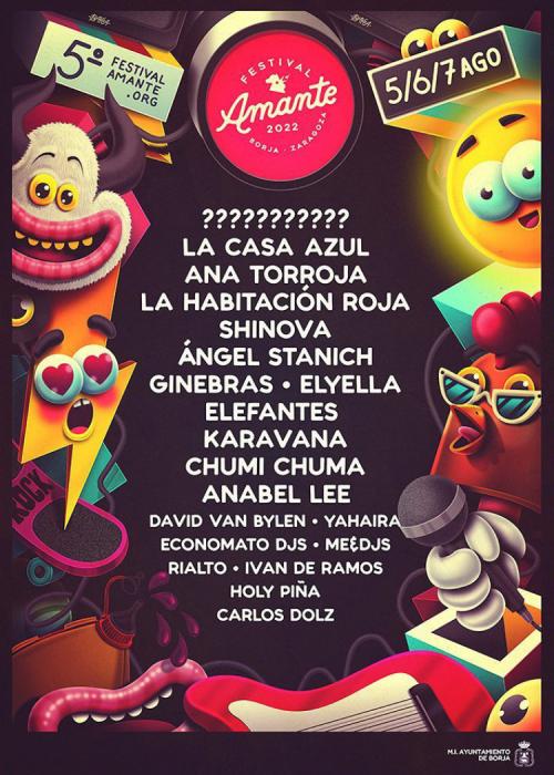 Cartel de Festival Amante 2022