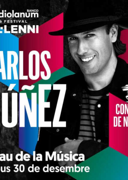 Cartel de Concierto de Carlos Nuñez en Barcelona
