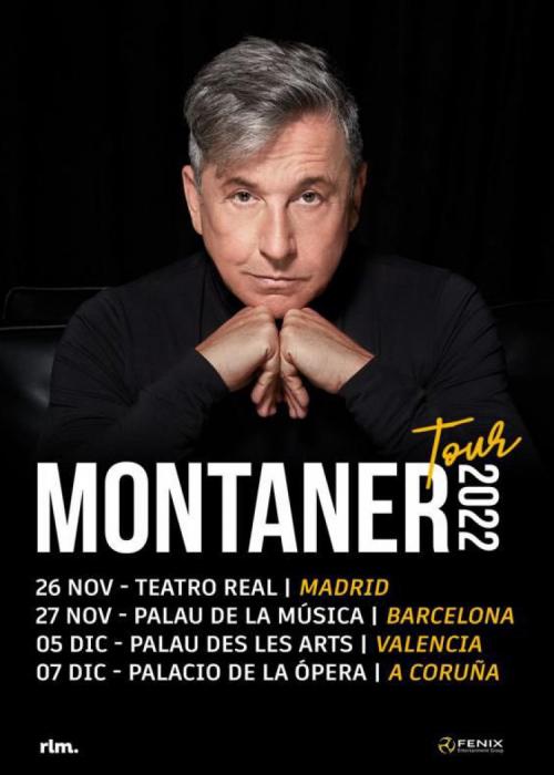 Cartel de Concierto de Ricardo Montaner en Barcelona