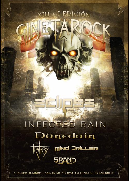 Cartel de Gineta Rock 2022