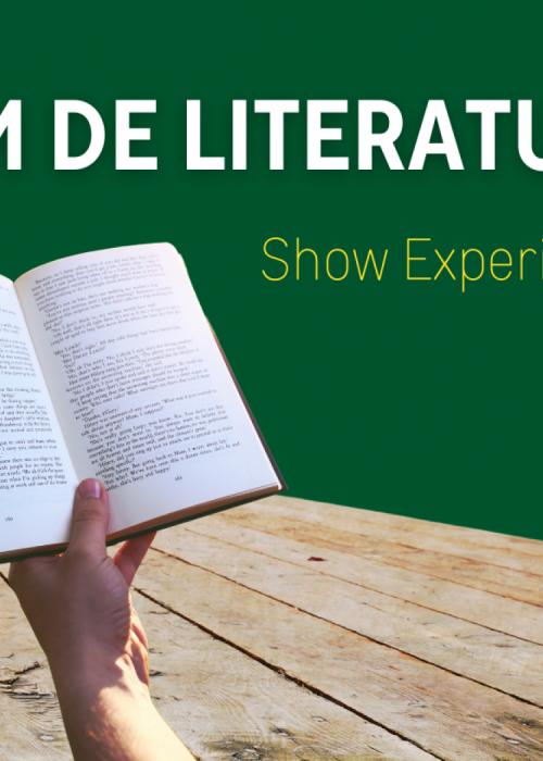JAM DE LITERATURA / Show experimental