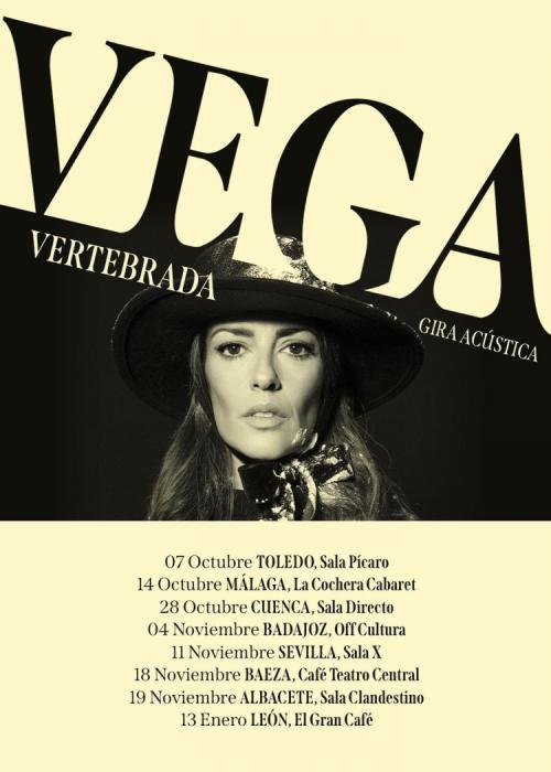 Cartel de Concierto de Vega en León