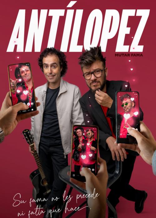 Cartel de Concierto de Antílopez en Albacete