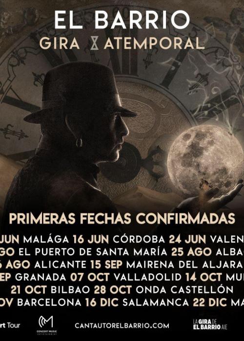 Cartel de Concierto de El Barrio en Mairena del Aljarafe