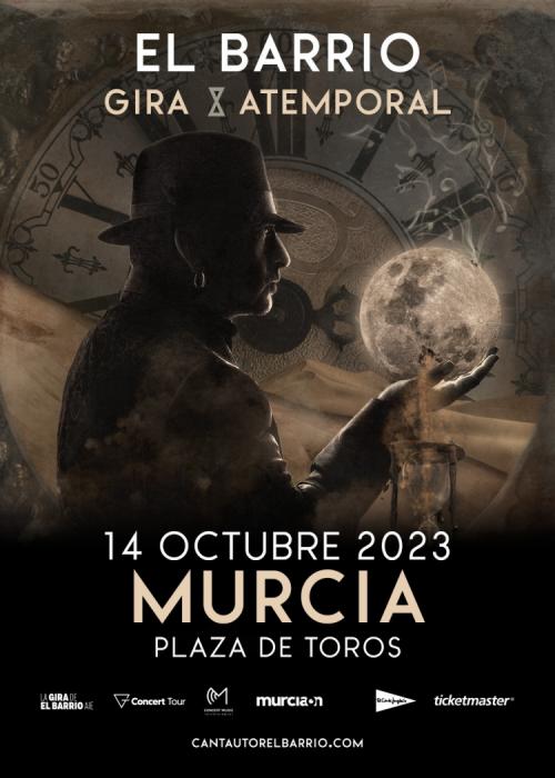 Cartel de Concierto de El Barrio en Murcia