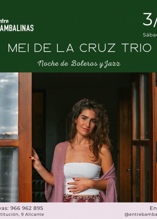 MEI DE LA CRUZ TRIO / Noche de boleros y jazz