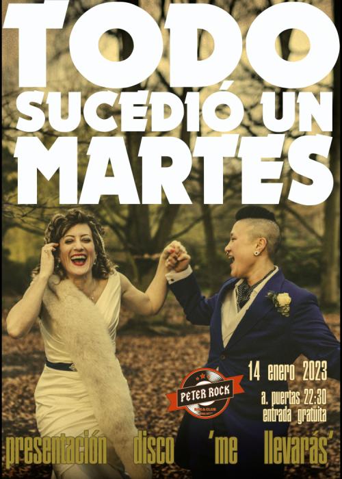 Cartel de Concierto-Presentación "me llevarás" en Valencia