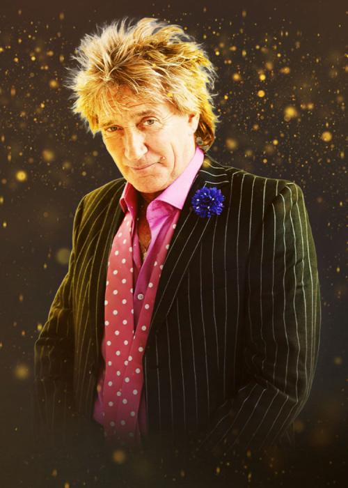 Cartel de Concierto de Rod Stewart en Murcia