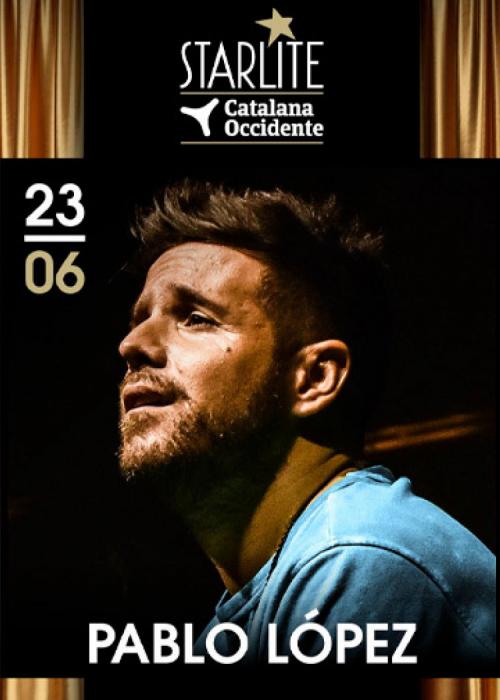 Cartel de Concierto de Pablo López en Marbella