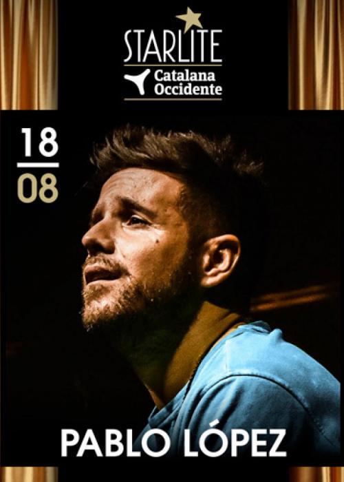 Cartel de Concierto de Pablo López en Marbella
