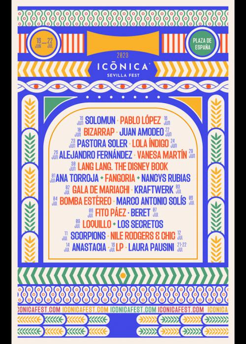 Cartel de Concierto de LP en Sevilla