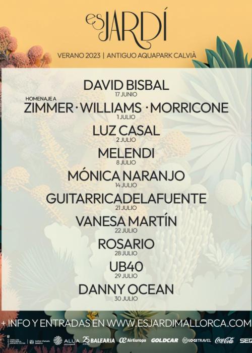 Cartel de Concierto de Monica Naranjo en Calvià