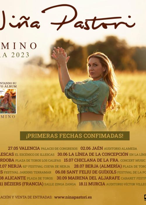 Cartel de Concierto de Niña Pastori en Sant Feliu de Guíxols