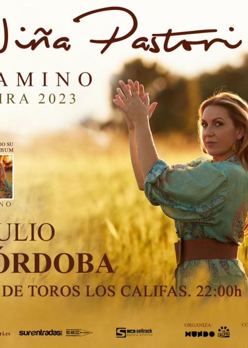 Cartel de Concierto de Niña Pastori en Córdoba
