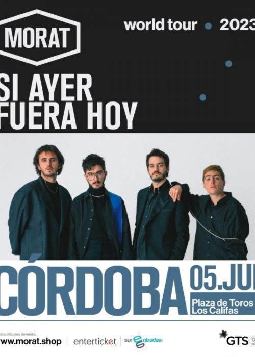 Cartel de Concierto de Morat en Córdoba