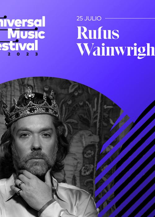Cartel de Concierto de Rufus Wainwright en Madrid