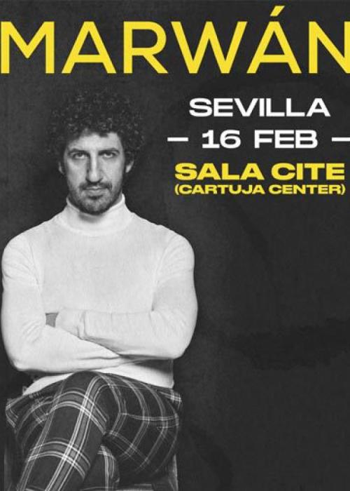 Cartel de Concierto de Marwan en Sevilla
