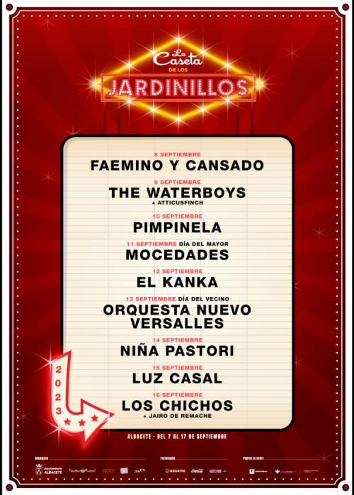 Cartel de Concierto de Los Chichos en Albacete