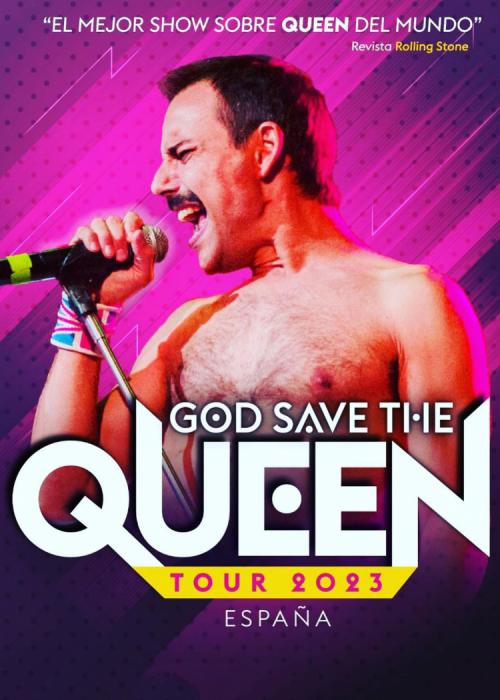 Cartel de Concierto de God Save The Queen en El Puerto de Santa María