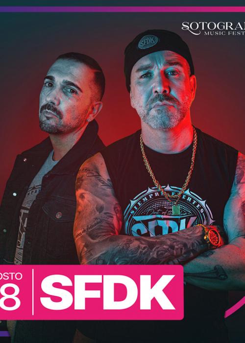 Cartel de Concierto de SFDK en San Roque