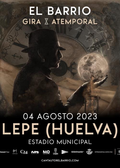 Cartel de Concierto de El Barrio en Lepe